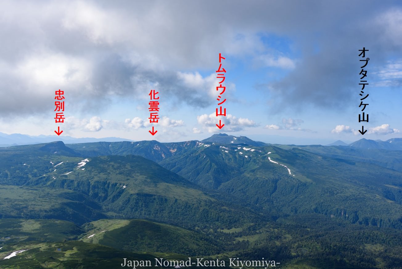 自転車日本一周（旭岳～富良野岳　縦走1日目）-Japan Nomad (92)